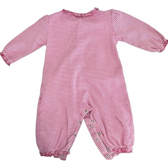 Kissy Kissy Baby Girls Bundle of 3 Cotton One Pieces. 6-9 Months. - Picture 3 of 13